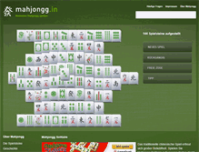 Tablet Screenshot of mahjongg.in